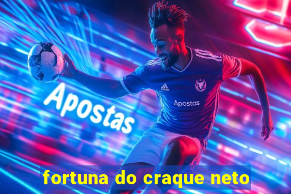 fortuna do craque neto